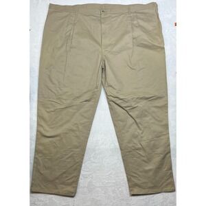 Clipper Adventure Bound Pants Men's Khaki Pleated Relaxed Classic - 60X31 NWT